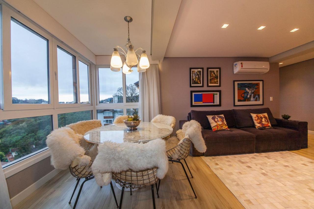 600 Metros, Rua Coberta - Centro Via Florida Apartment Gramado Ngoại thất bức ảnh