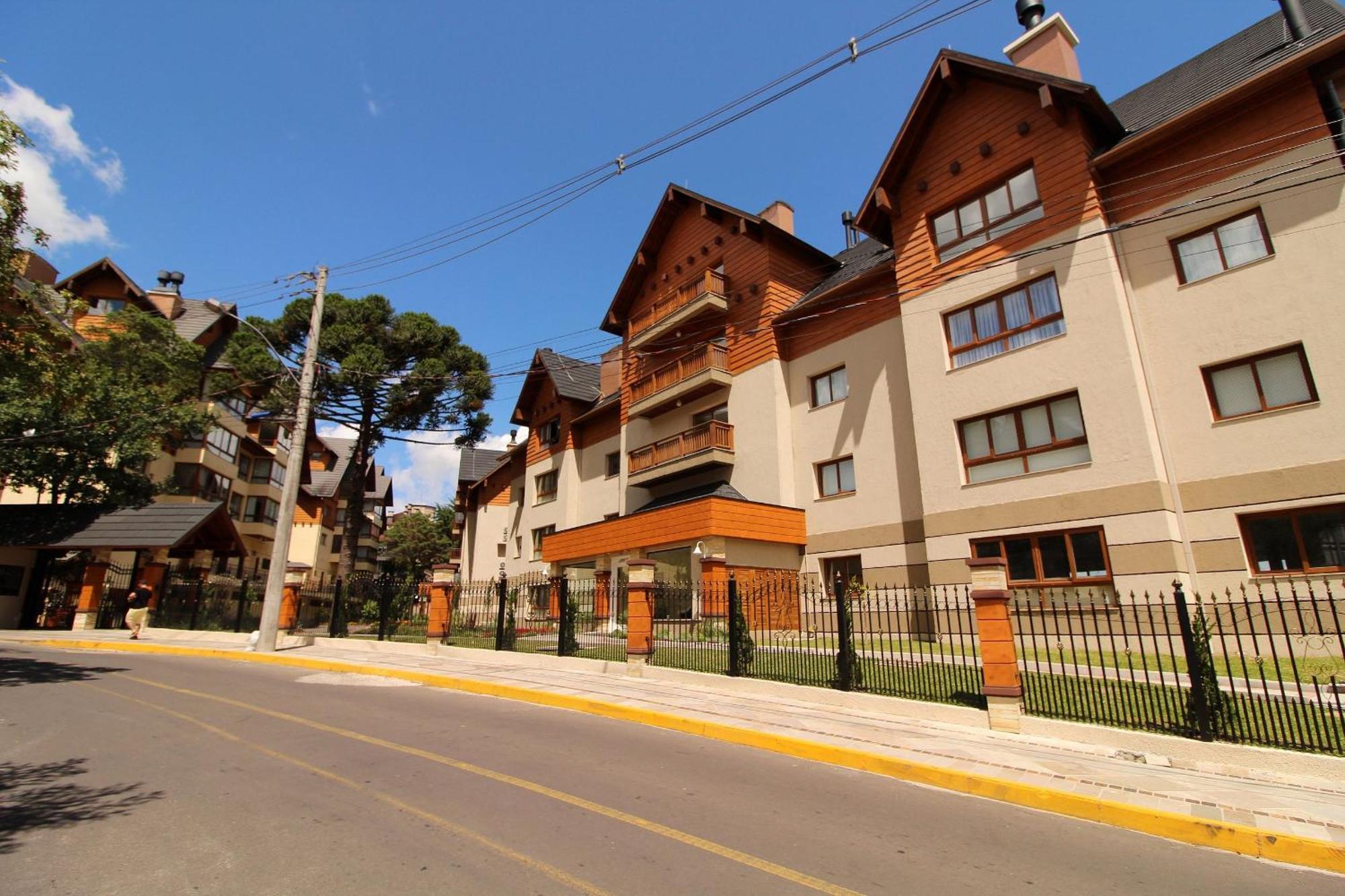 600 Metros, Rua Coberta - Centro Via Florida Apartment Gramado Ngoại thất bức ảnh