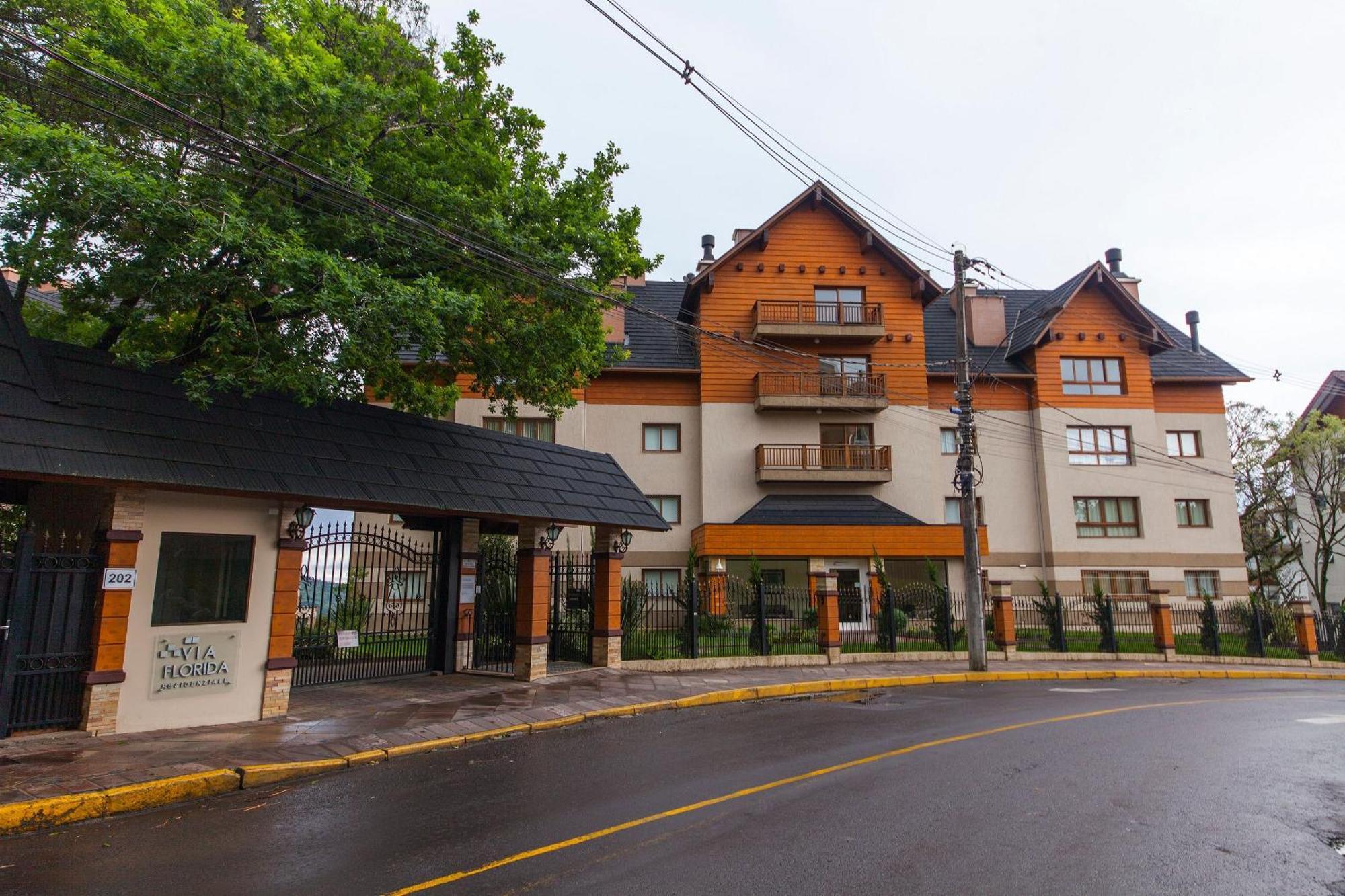 600 Metros, Rua Coberta - Centro Via Florida Apartment Gramado Ngoại thất bức ảnh