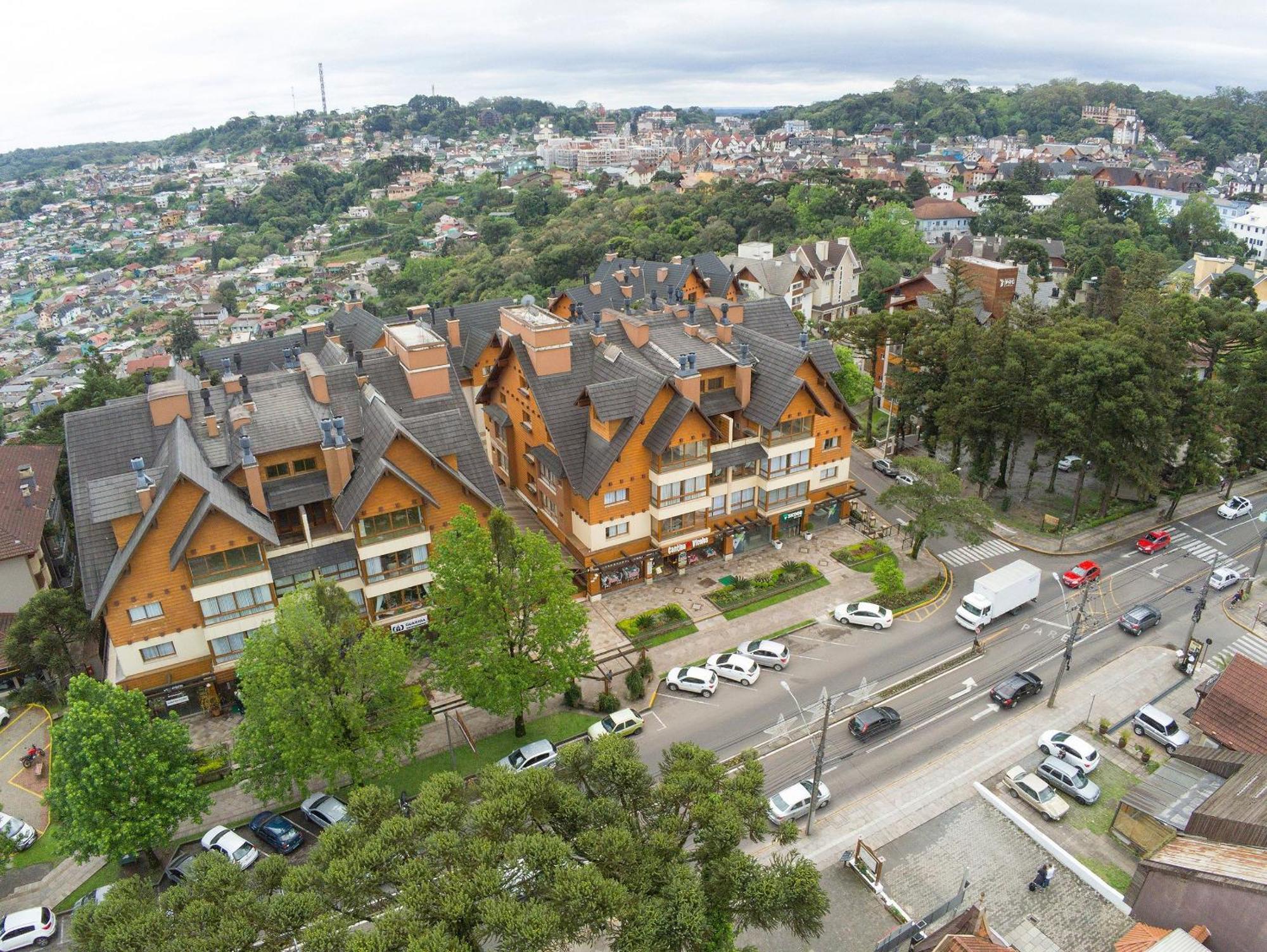600 Metros, Rua Coberta - Centro Via Florida Apartment Gramado Ngoại thất bức ảnh