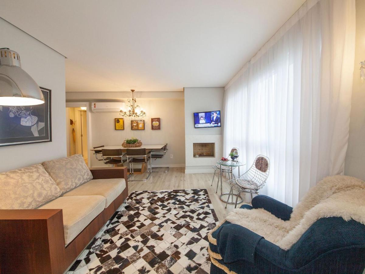 600 Metros, Rua Coberta - Centro Via Florida Apartment Gramado Ngoại thất bức ảnh